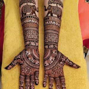 Easy Mehendi Designs For Hands 300x300