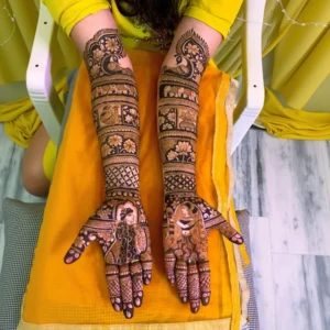 bar mala bridal mehandi