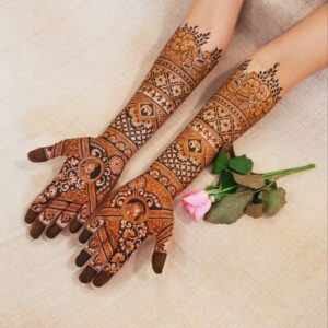 Simple Bridal mehandi