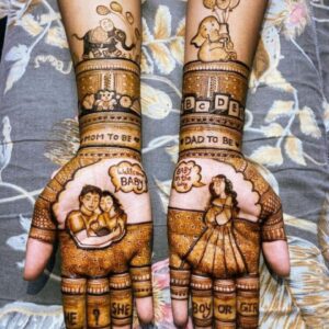 Baby shower Mehandi